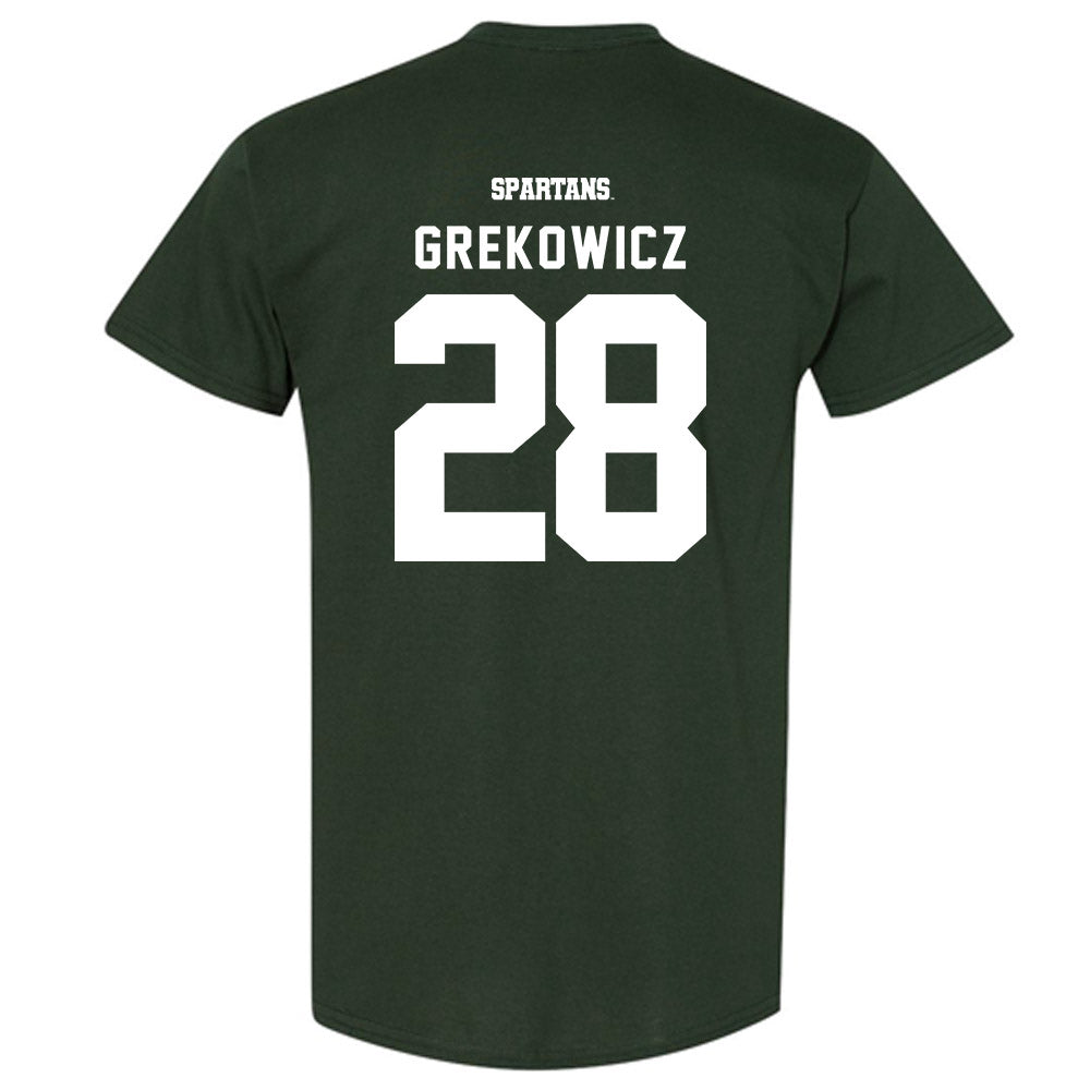 Michigan State - NCAA Men's Soccer : Jake Grekowicz - Classic Shersey T-Shirt-1
