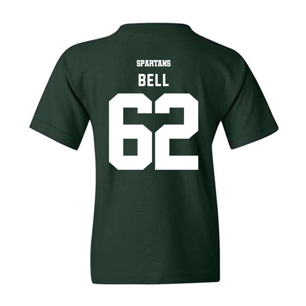 Michigan State - NCAA Football : Justin Bell - Classic Shersey Youth T-Shirt-1