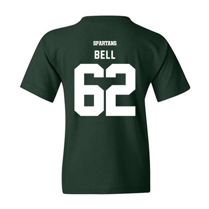Michigan State - NCAA Football : Justin Bell - Classic Shersey Youth T-Shirt-1