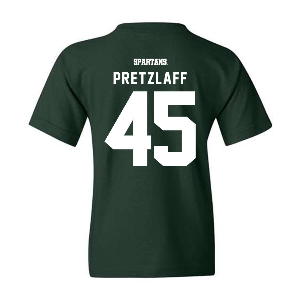 Michigan State - NCAA Football : Brady Pretzlaff - Youth T-Shirt