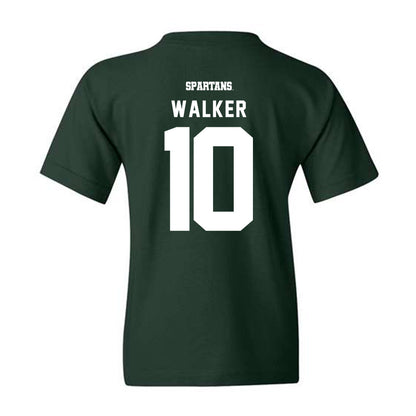 Michigan State - NCAA Women's Basketball : Lauren Walker - Youth T-Shirt