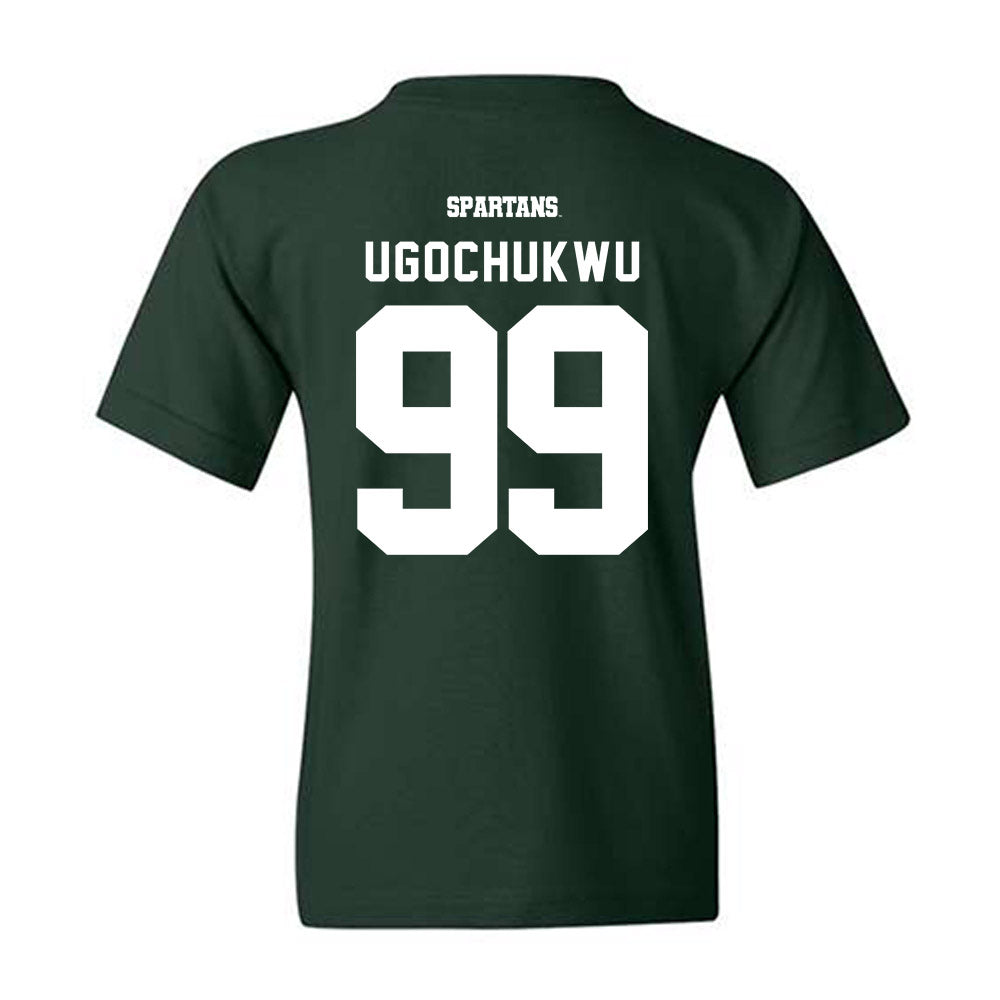 Michigan State - NCAA Men's Basketball : Divine-Collins Ugochukwu - Classic Shersey Youth T-Shirt-1