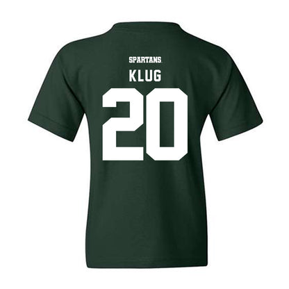 Michigan State - NCAA Baseball : Josh Klug - Youth T-Shirt-1