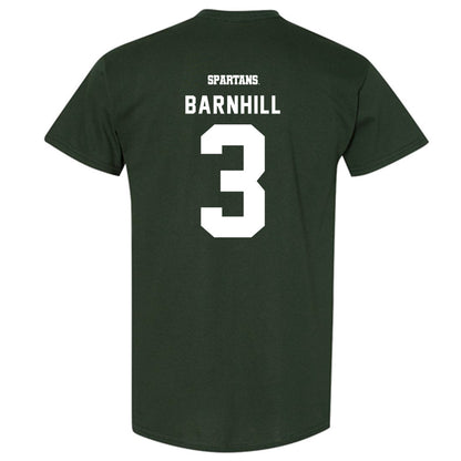 Michigan State - NCAA Men's Ice Hockey : Sean Barnhill - Classic Shersey T-Shirt-1