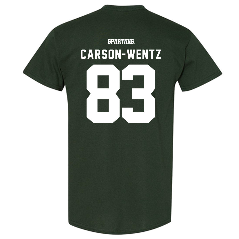 Michigan State - NCAA Football : Jack Carson-wentz - T-Shirt-1