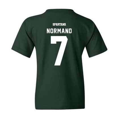 Michigan State - NCAA Men's Basketball : Gehrig Normand - Youth T-Shirt