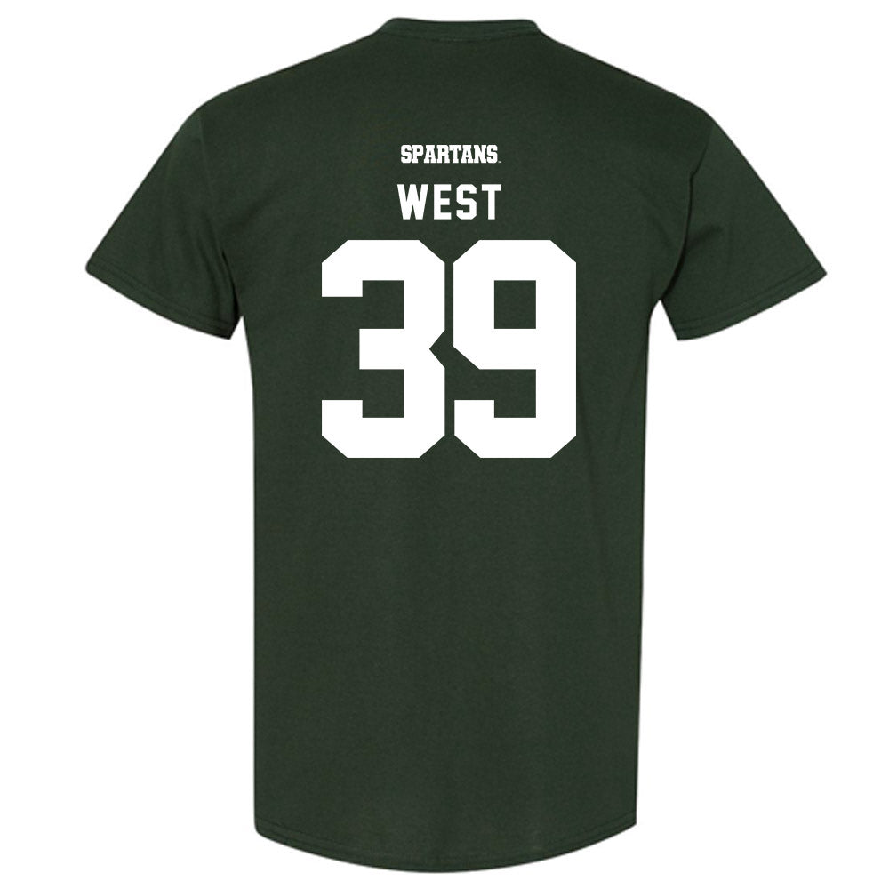 Michigan State - NCAA Football : Elisha West - Classic Shersey T-Shirt-1