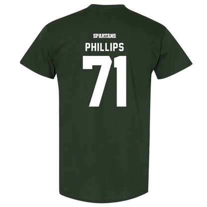 Michigan State - NCAA Football : Kristian Phillips - Classic Shersey T-Shirt-1