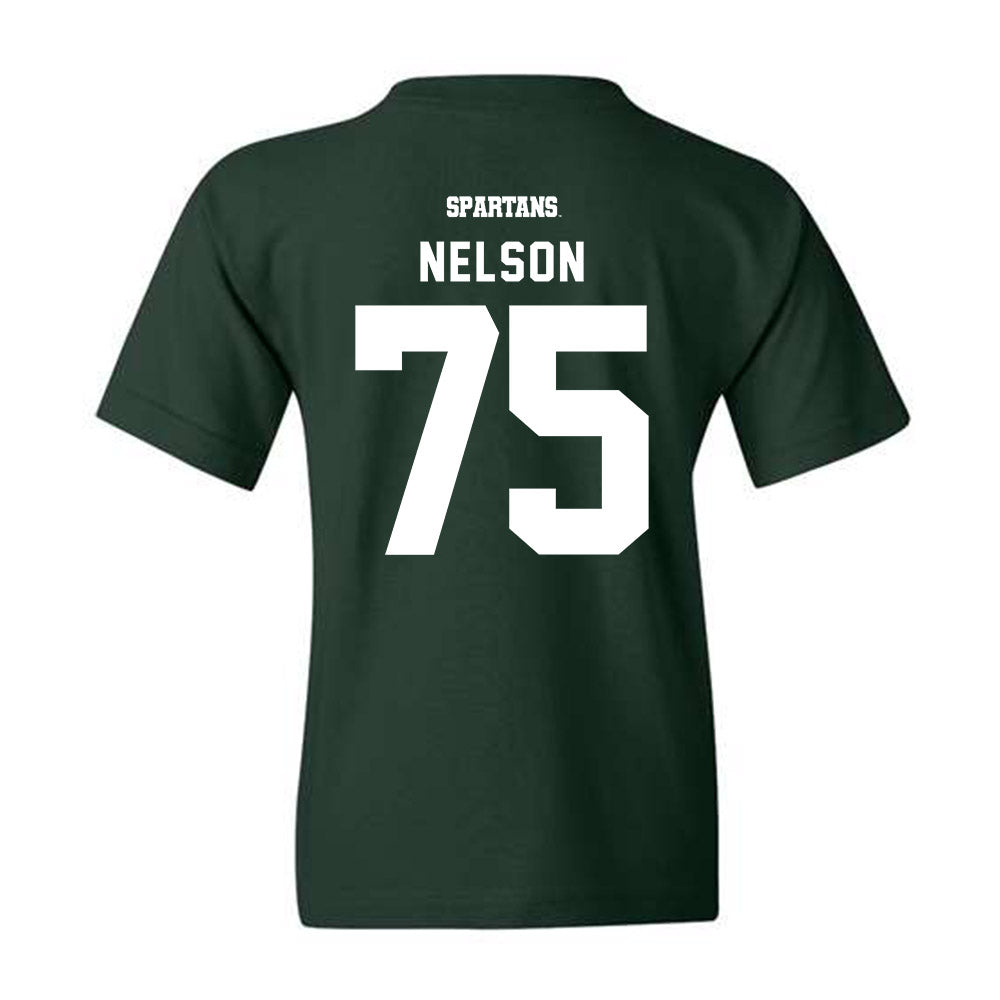 Michigan State - NCAA Football : Ben Nelson - Youth T-Shirt