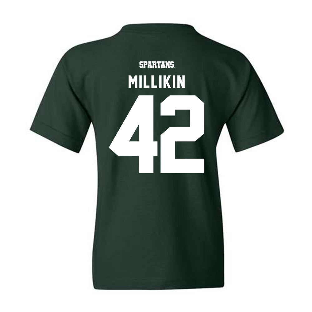 Michigan State - NCAA Football : David Millikin - Youth T-Shirt