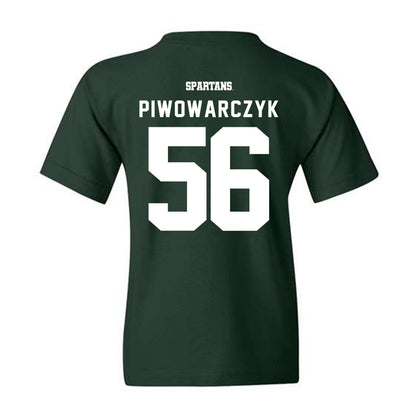 Michigan State - NCAA Football : Christopher Piwowarczyk - Youth T-Shirt