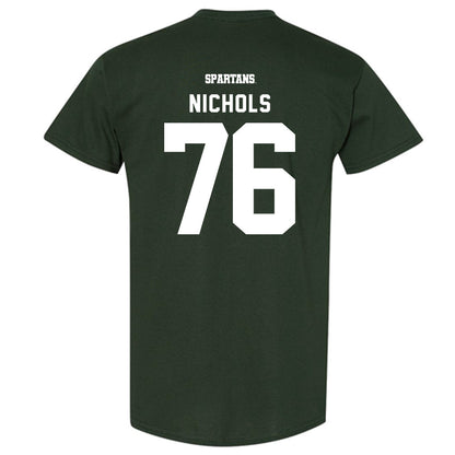 Michigan State - NCAA Football : Drew Nichols - Classic Shersey T-Shirt-1