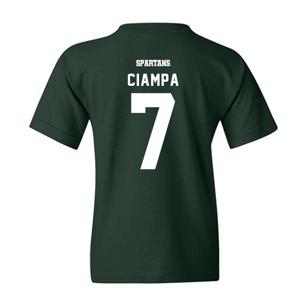 Michigan State - NCAA Women's Soccer : Aubree Ciampa - Classic Shersey Youth T-Shirt-1