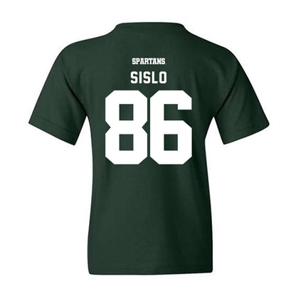 Michigan State - NCAA Football : Blake Sislo - Classic Shersey Youth T-Shirt-1