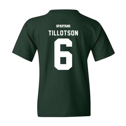 Michigan State - NCAA Women's Soccer : Remini Tillotson - Youth T-Shirt-1
