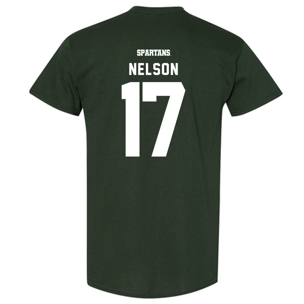 Michigan State - NCAA Men's Ice Hockey : Kaden Nelson - T-Shirt-1