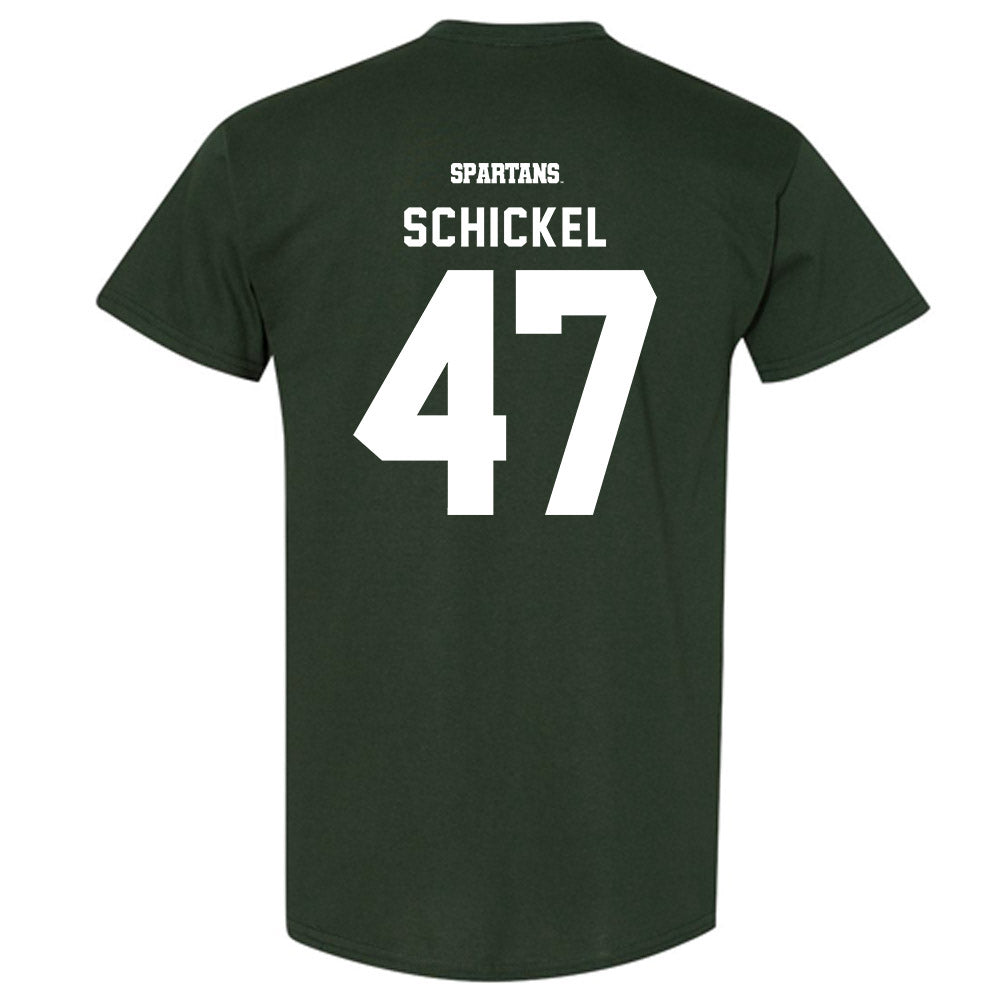 Michigan State - NCAA Football : Kaden Schickel - Classic Shersey T-Shirt-1