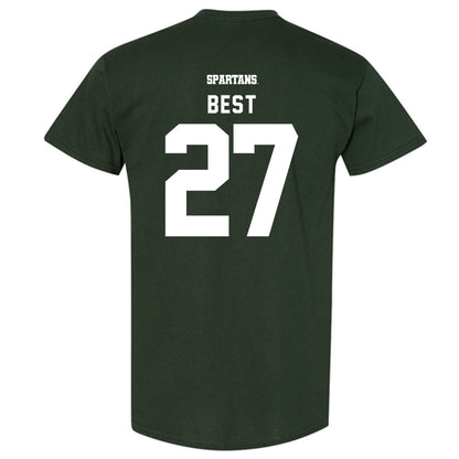 Michigan State - NCAA Men's Ice Hockey : Gavin Best - T-Shirt-1