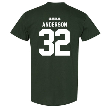 Michigan State - NCAA Men's Soccer : David Anderson - Classic Shersey T-Shirt-1