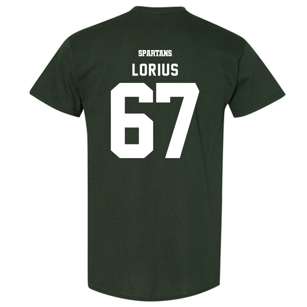 Michigan State - NCAA Football : Hayden Lorius - Classic Shersey T-Shirt-1