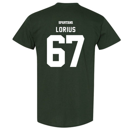 Michigan State - NCAA Football : Hayden Lorius - Classic Shersey T-Shirt-1