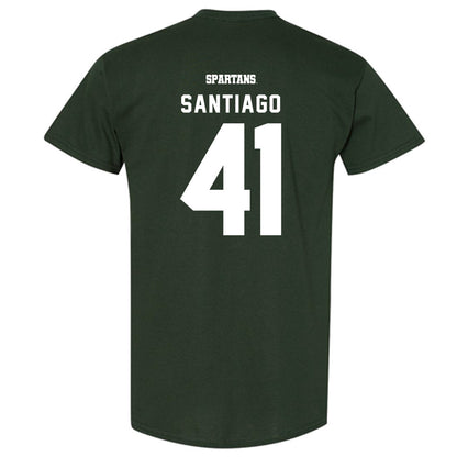 Michigan State - NCAA Football : David Santiago - T-Shirt-1