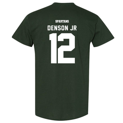 Michigan State - NCAA Football : Justin Denson Jr - Classic Shersey T-Shirt-1