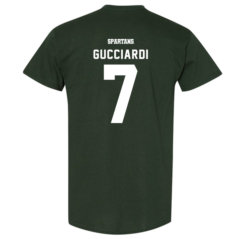 Michigan State - NCAA Men's Ice Hockey : David Gucciardi - T-Shirt-1