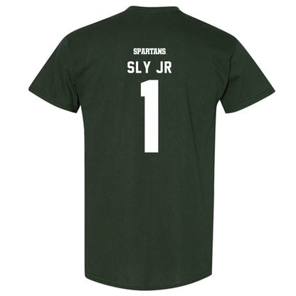 Michigan State - NCAA Men's Soccer : Michael Sly Jr - T-Shirt