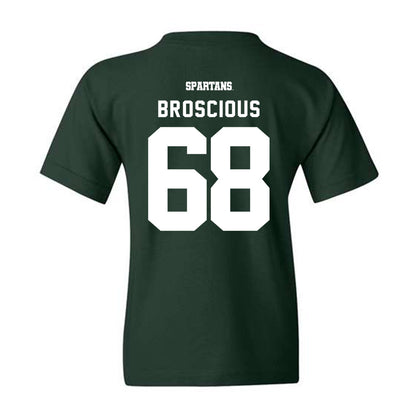 Michigan State - NCAA Football : Gavin Broscious - Youth T-Shirt