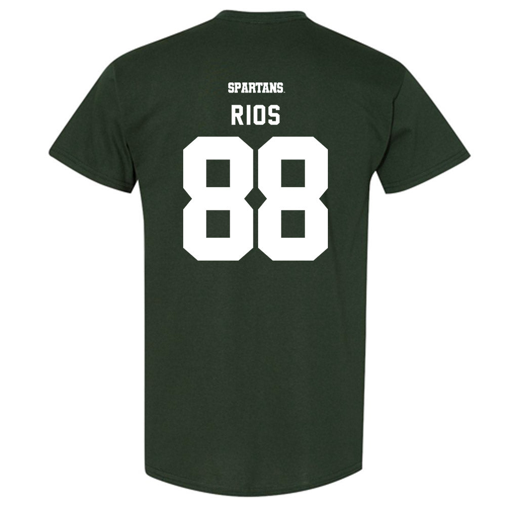 Michigan State - NCAA Football : Kai Rios - Classic Shersey T-Shirt-1