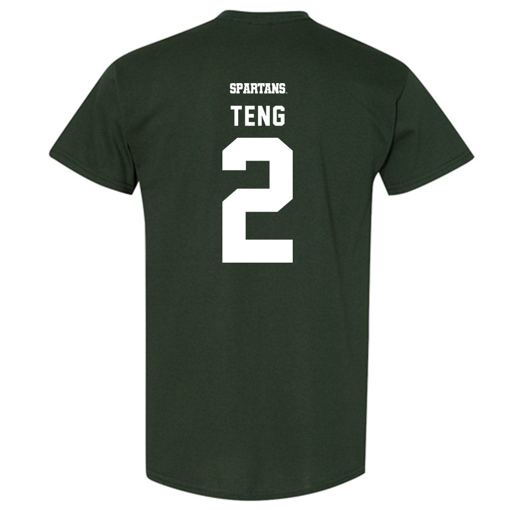 Michigan State - NCAA Men's Basketball : Kur Teng - T-Shirt-1