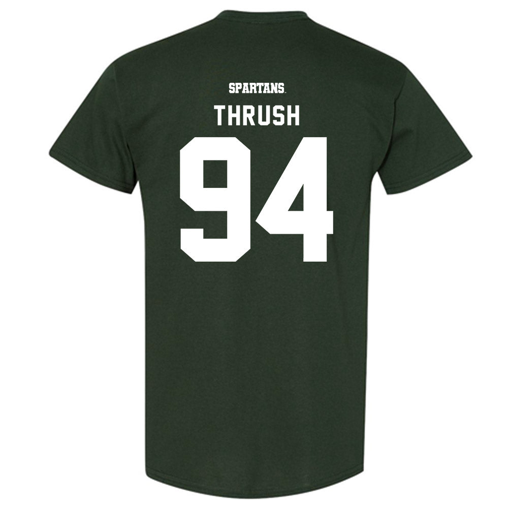 Michigan State - NCAA Football : Cal Thrush - T-Shirt-1