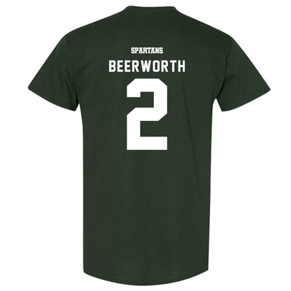 Michigan State - NCAA Women's Soccer : Sofia Beerworth - T-Shirt-1