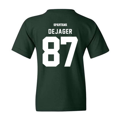 Michigan State - NCAA Football : Luke DeJager - Classic Shersey Youth T-Shirt-1