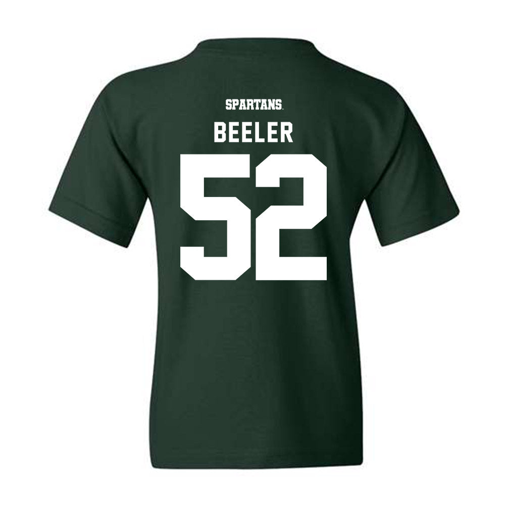 Michigan State - NCAA Football : Mikeshun Beeler - Youth T-Shirt