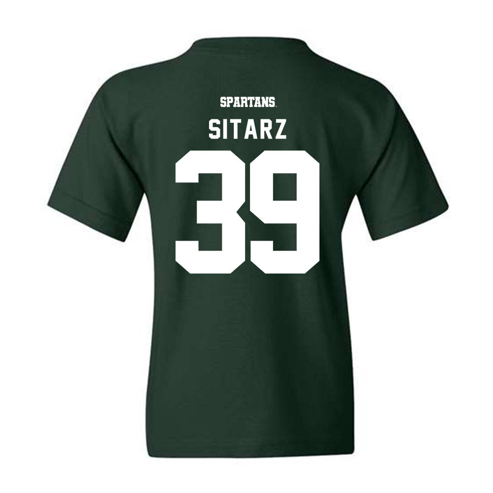 Michigan State - NCAA Baseball : Gavin Sitarz - Youth T-Shirt