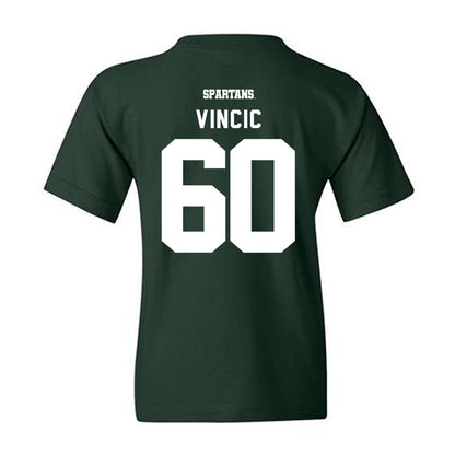 Michigan State - NCAA Football : Luka Vincic - Classic Shersey Youth T-Shirt-1