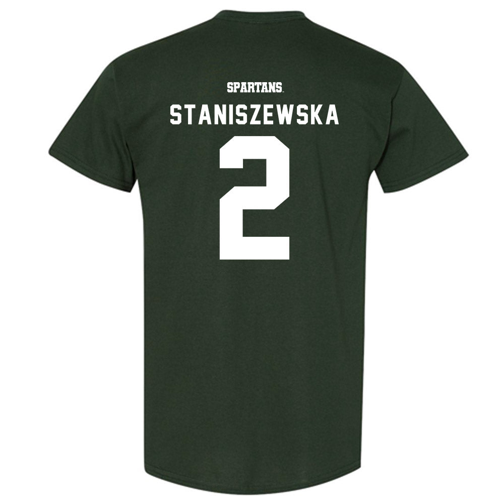 Michigan State - NCAA Women's Volleyball : Karolina Staniszewska - T-Shirt