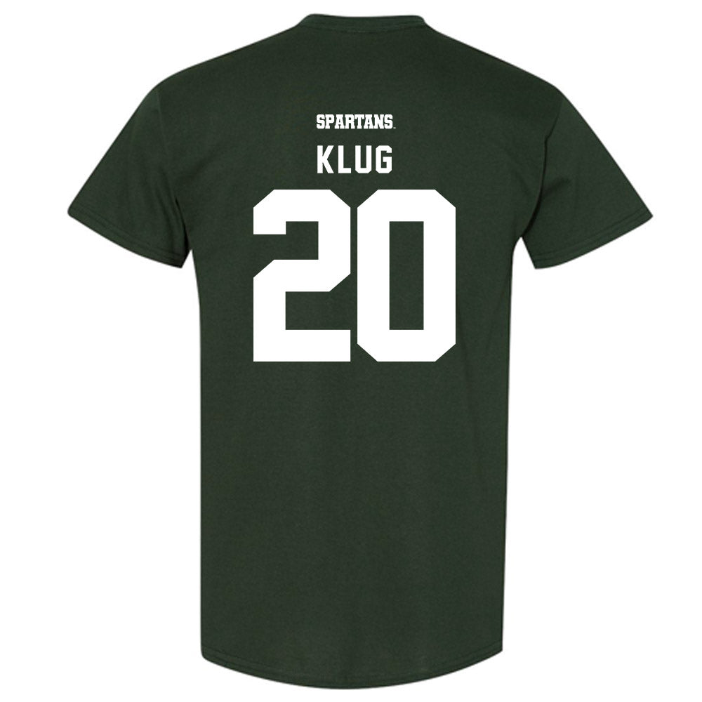 Michigan State - NCAA Baseball : Josh Klug - T-Shirt-1