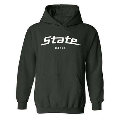 Michigan State - NCAA Dance Team : Saniya Harvey - Classic Shersey Hooded Sweatshirt-0