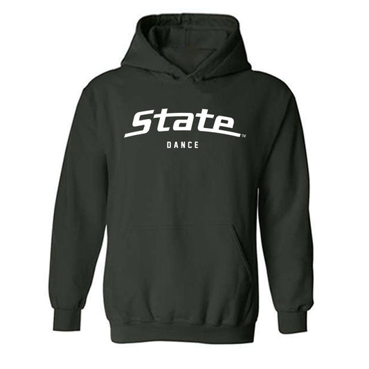 Michigan State - NCAA Dance Team : Saniya Harvey - Classic Shersey Hooded Sweatshirt-0