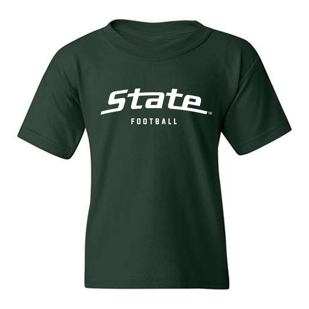 Michigan State - NCAA Football : Jack Velling - Youth T-Shirt-0