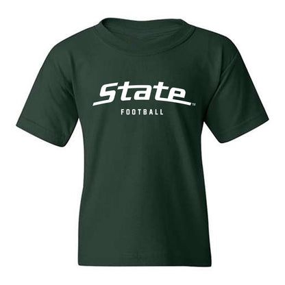 Michigan State - NCAA Football : Rakeem Johnson - Youth T-Shirt-0