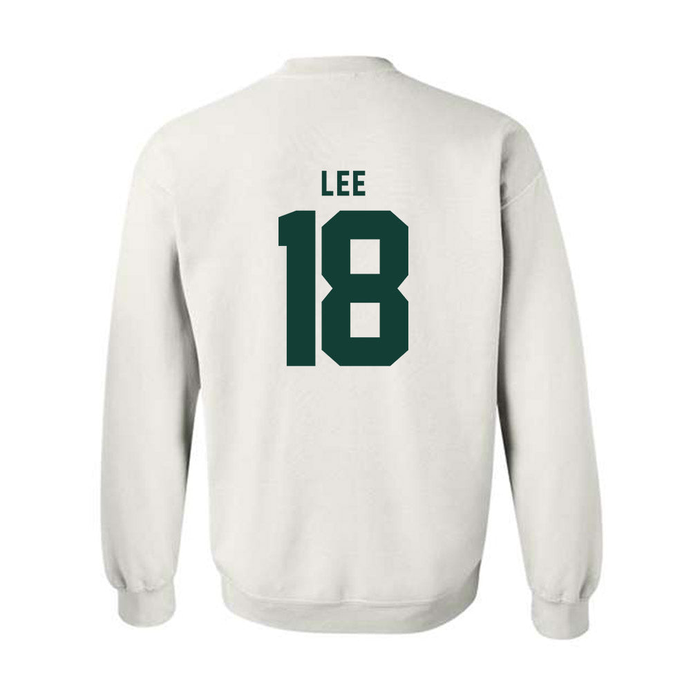 Michigan State - NCAA Men's Ice Hockey : Ryker Lee - Classic Shersey Crewneck Sweatshirt-1