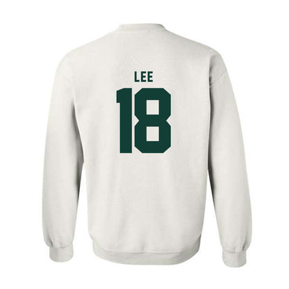 Michigan State - NCAA Men's Ice Hockey : Ryker Lee - Classic Shersey Crewneck Sweatshirt-1