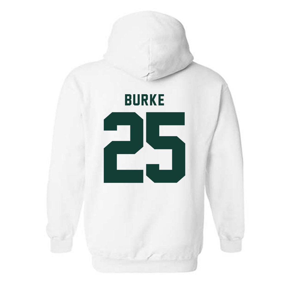 Michigan State - NCAA Men's Ice Hockey : Cole Burke - Classic Shersey Hooded Sweatshirt-1