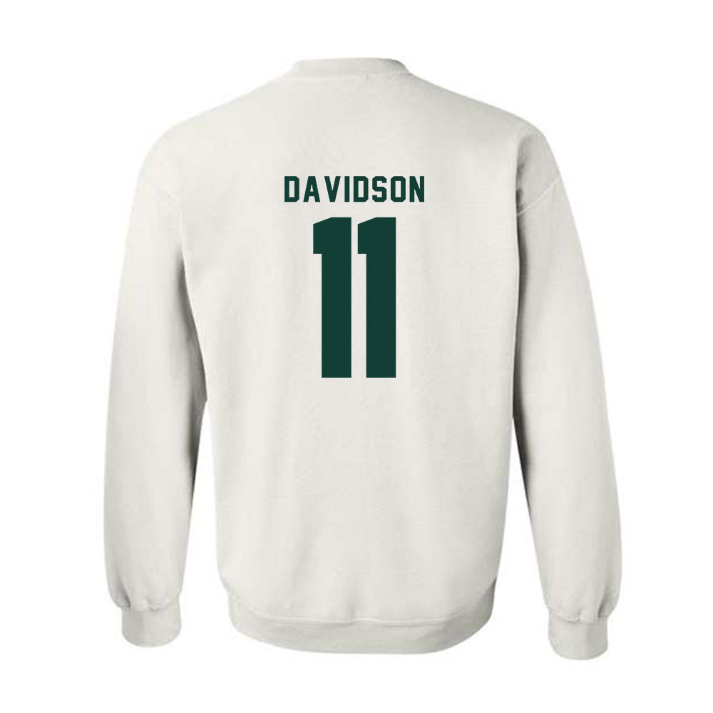 Michigan State - NCAA Men's Ice Hockey : Jeremy Davidson - Classic Shersey Crewneck Sweatshirt-1