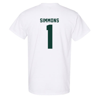 Michigan State - NCAA Women's Basketball : Jaddan Simmons - Classic Shersey T-Shirt-1