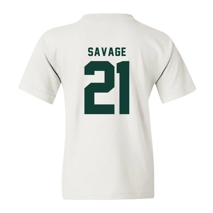 Michigan State - NCAA Men's Ice Hockey : Red Savage - Classic Shersey Youth T-Shirt-1